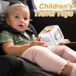 EDUVANKU 6-in-1 Busy Cube Toy for Youngsters & Youngsters - Enhances Fine Motor Skills & Early Learning, White with Yellow Accents, Made in China, Youngsters Toys - Image 11