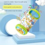 ⁦Youngsters crawling toys encourage crawling, early developing Youngsters activities use tambourines and balls to roll, interesting and cute animal styles help develop motor skills, Youngsters gifts (including pump)⁩ - الصورة ⁦5⁩