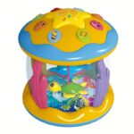 1pc CATNA BUTY Baby Musical Play Gym with Ocean Projector Lights, ABS Material, Interactive Toy for 6-36 Months, Crawling & Tummy Time Development, Suitable for Boys & Girls - Random Color - Image 5