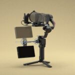 ⁦360° Adjustable Camera Stabilizer Monitor Mount for DJI RS Series - Aluminum Alloy Quick Release NATO Clamp Holds Monitor/Mic/Light - Pro Cinematic Filming - Live Streaming Rig⁩ - الصورة ⁦2⁩