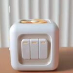 EDUVANKU 6-in-1 Busy Cube Toy for Youngsters & Youngsters - Enhances Fine Motor Skills & Early Learning, White with Yellow Accents, Made in China, Youngsters Toys - Image 12