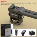 ⁦360° Adjustable Camera Stabilizer Monitor Mount for DJI RS Series - Aluminum Alloy Quick Release NATO Clamp Holds Monitor/Mic/Light - Pro Cinematic Filming - Live Streaming Rig⁩ - الصورة ⁦9⁩