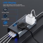 200W Car Inverter Compatible with 12V/24V, Universal 220V Socket, PD Fast Charging USB Converter Suitable for Cars, Trucks, And Boats, Without Battery - Image 6