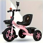 ⁦Stainless Steel Pedal Tricycle for Kids 3-6 Years - Boys and Girls Bike, Ideal Gift for Halloween and Christmas⁩ - الصورة ⁦2⁩