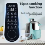 Jiesai Gemside Intelligent Automatic Frying Machine Smoke free Cooking Pot Home Electric Frying Pot Frying Robot S20 - Image 3