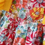 ⁦Summer New Girl Baby Strap Dress Fragmented Flower Children's Sleeveless Princess Dress 0-3 Year Old Newborn Comes with Hat⁩ - الصورة ⁦6⁩