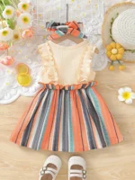 2025 Summer New Children’s Soft and Comfortable Dress for Girls, Baby Fashion Casual Dress - Image 2
