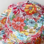 ⁦Summer New Girl Baby Strap Dress Fragmented Flower Children's Sleeveless Princess Dress 0-3 Year Old Newborn Comes with Hat⁩ - الصورة ⁦4⁩
