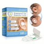 ⁦SEFUDUN Baby Waterproof Ear Stickers for Swimming, Bathing, Washing Hair to Protect Ears from Water Ingress 120 Stickers⁩ - الصورة ⁦3⁩