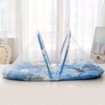 ⁦Mosquito Net - Foldable, Anti-Fall Design with 100% Polyester Fiber Mesh and Alloy Frame, Easy to Clean and No Assembly Required, Bedding|Whimsical Mosquito Net|Durable Polyester Netting, Bedding⁩ - الصورة ⁦7⁩