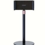 1pc Ergonomic Aluminum Alloy Monitor Stand - Adjustable Desk Mount for 30.48-43.18cm Screens, VESA Compatible, 360° Swivel, Sturdy Base, Holds up to 5.0KG, Black - Image 8