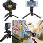1pc Handheld Phone Holder Desktop Stand Portable Folding Adjustable Live Streaming Magic Bedside Photo Multi-Function Universal Tripod for Shooting with 360-Degree Rotation - Image 8