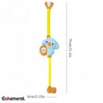 EOHEMERAL Youngsters' Bath Shower Sprinkler - Fun Water Play Toy for Swimming & Bath Time, Extendable 360° Rotation, One-Click Water Flow, Perfect Birthday or New Year Gift, Pink/Green - Image 3