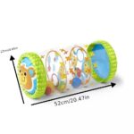 ⁦Youngsters crawling toys encourage crawling, early developing Youngsters activities use tambourines and balls to roll, interesting and cute animal styles help develop motor skills, Youngsters gifts (including pump)⁩ - الصورة ⁦4⁩