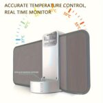 ⁦Wireless Portable Bottle Warmer for Travel - Rechargeable 6000mAh, LCD Display, USB Charging, Easy On-The-Go Heating Solution, Constant Temperature, Perfect for On-the-Go Parents⁩ - الصورة ⁦7⁩