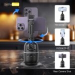 SelfieShow Smart AI Facial Recognition Selfie Stick, Panoramic Follow-Up & Anti-Shake, 360° Rotating Phone Holder, USB Charged, for Apple, Samsung & Smartphones, Ideal for Photography, Video, Travel, Outdoor Use - Image 8