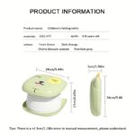 1pc Child Kids Travel Toilet, Foldable Emergency Potties, Infant Portable Folding Potty Seat, Boys Girls Baby Training Toilet - Image 3