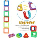 ⁦Magnetic Blocks Building Toys for Youngsters,Big Size Magnet STEM Toys Learning Educational Constructor Set Magnet Toys for Youngsters Toys for Youngsters Age 3-6 Birthday Gifts Magnet Gift Random Color⁩ - الصورة ⁦3⁩