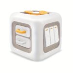 EDUVANKU 6-in-1 Busy Cube Toy for Youngsters & Youngsters - Enhances Fine Motor Skills & Early Learning, White with Yellow Accents, Made in China, Youngsters Toys - Image 6