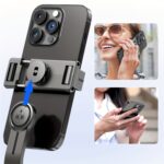 TOKQI Wireless Selfie Stick Tripod with Remote, Battery-Powered, Stainless Steel Extendable Phone Stand, 360° Rotation, Compatible with iPhone 15/14/13 & Android, for Photos, Video Recording, Live Streaming - Image 5