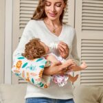 ⁦Cozy Cradle Arm Pillow, Nursing Pillow for Breastfeeding Support, Cozie Cradle Baby Pillow, Arm Pillow for Feeding Baby, Travel Nursing Pillow⁩ - الصورة ⁦7⁩