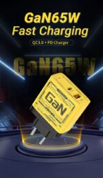 • شاحن USB-C بقوة 120 واط - شاحن سريع GaN مع تقنية PD - Image 2